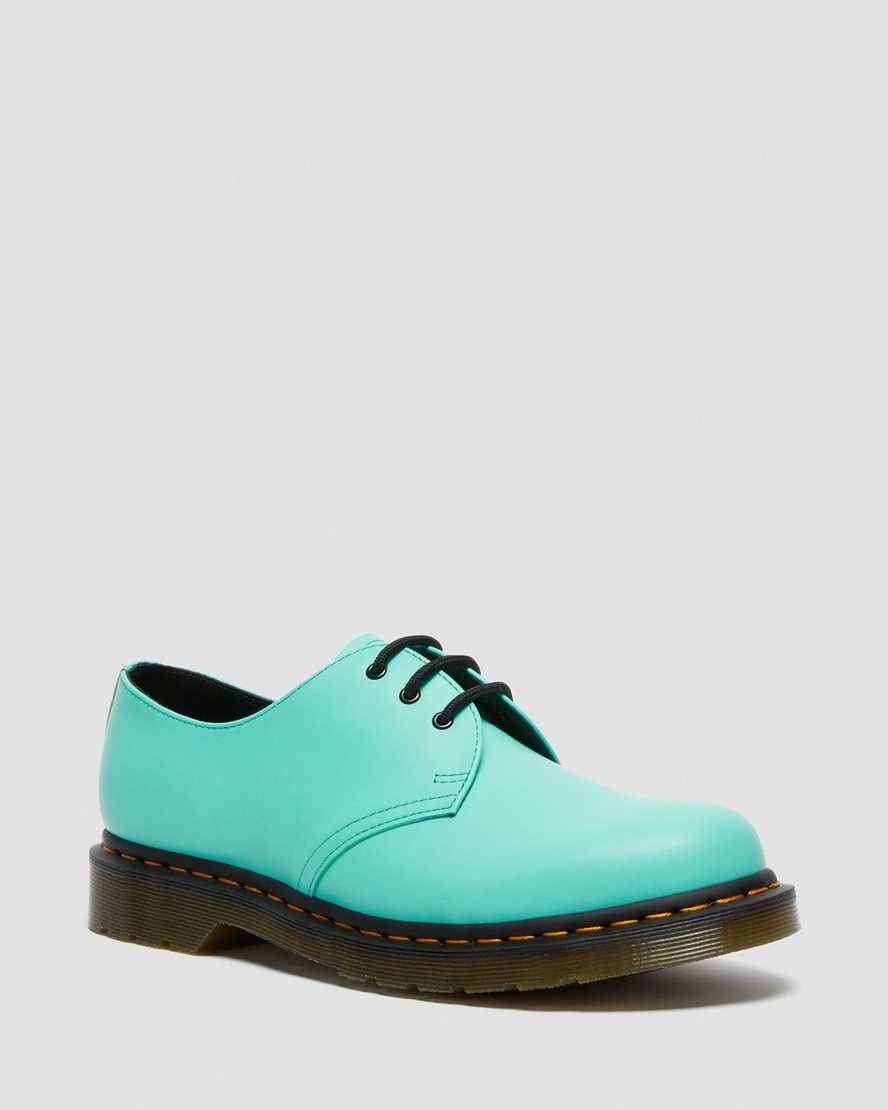 Dr. Martens 1461 Smooth Lær Oxford Sko Dame Mint Grønn [9531PTSOY]